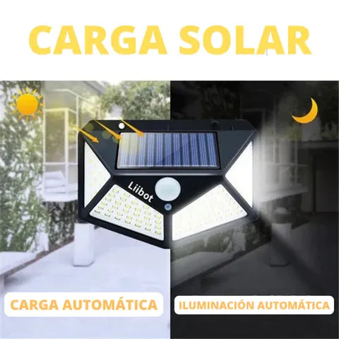 ¡Tendencia! Lampara Solar Led con Sensor de Movimiento