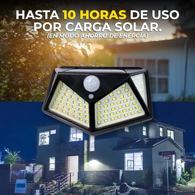 ¡Tendencia! Lampara Solar Led con Sensor de Movimiento